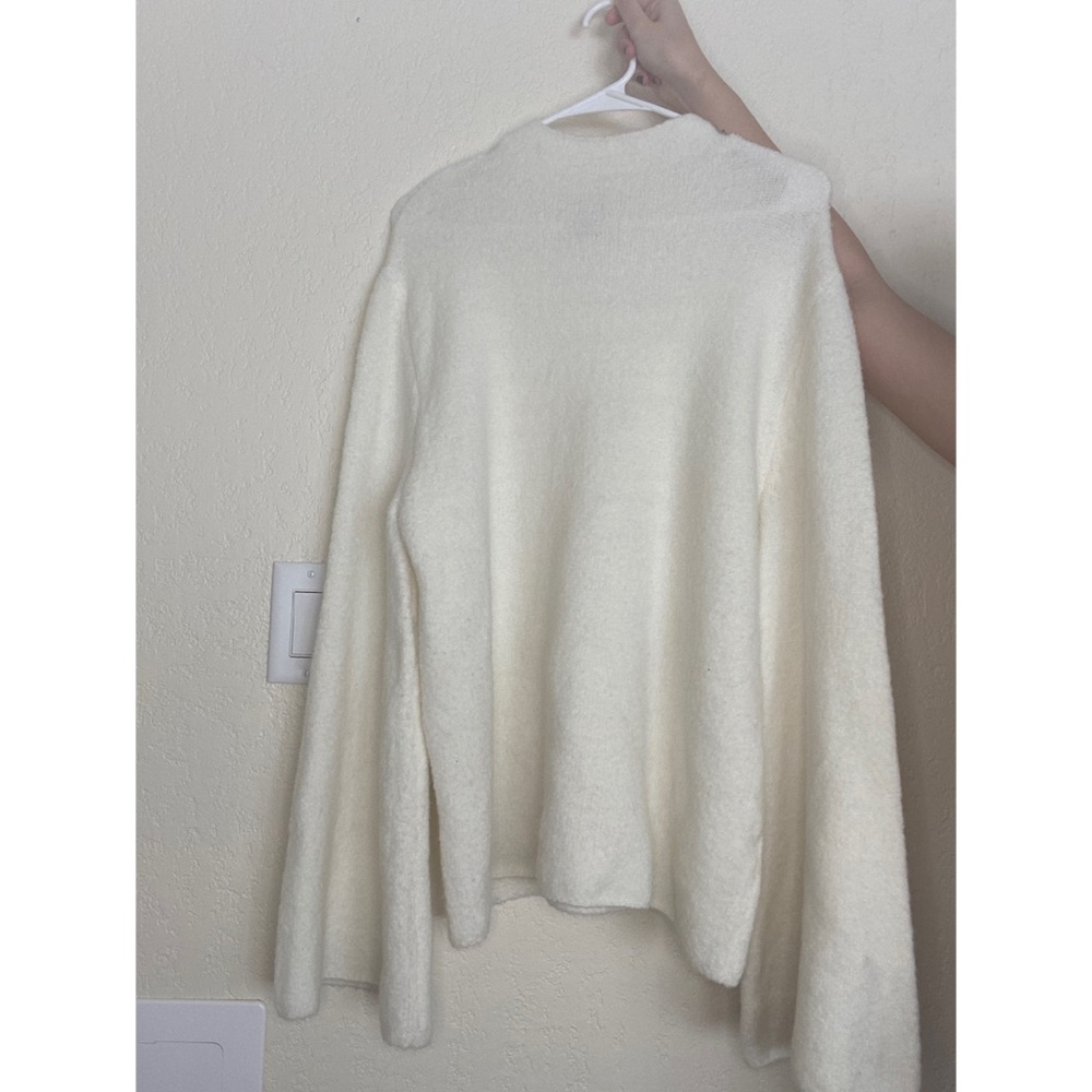 forever 21 oversized cream sweater